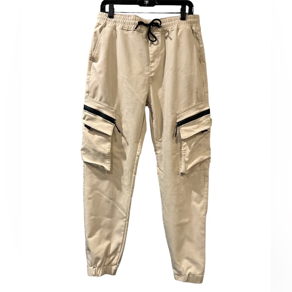 Mens nylon cargo pants XL